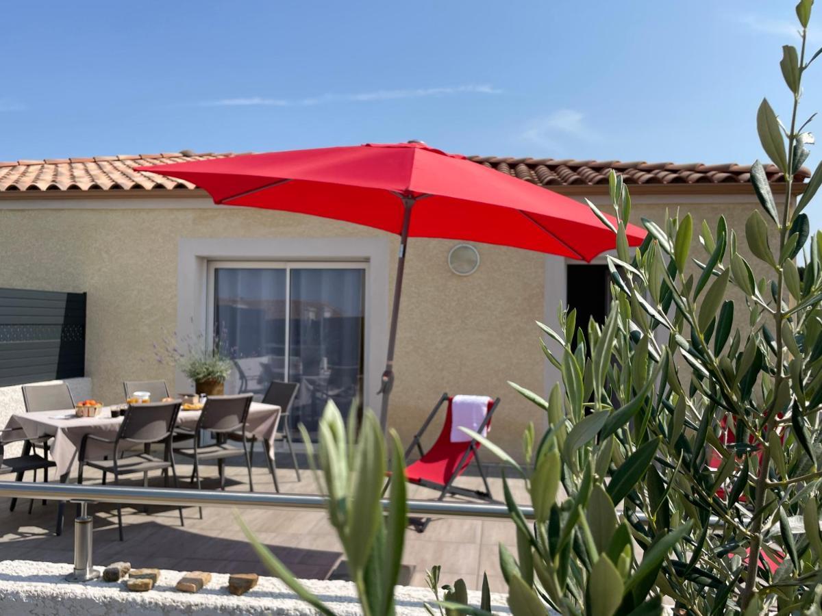 Val Des Bruyeres - 15mn Pezenas Avec Terrasse Et Cour Close - Parking Privatif Securise - Wifi Ftth Gratuit *